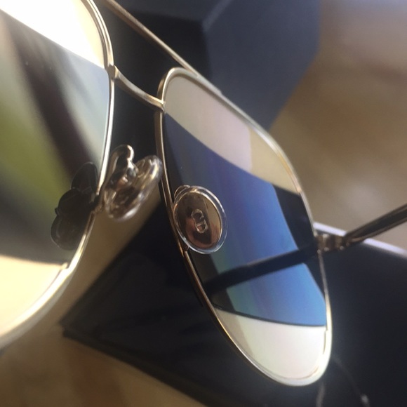 NWT Christian Dior Split sunglasses with box